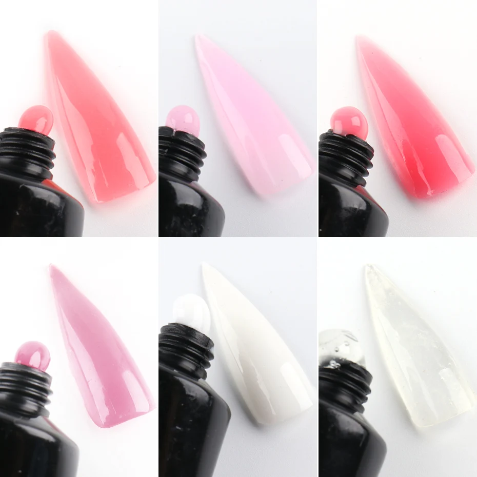 

Poly Extension Nail Gel Kit Quick Building Acrylic UV Builder Gel Nail Polish With UV Led Lamp Manicure Set Forms Tools TR1809-5