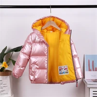 new kids girls boys down jacket autumn winter down parkas clothes thicken classics brand style childrens clothing rainproof warm