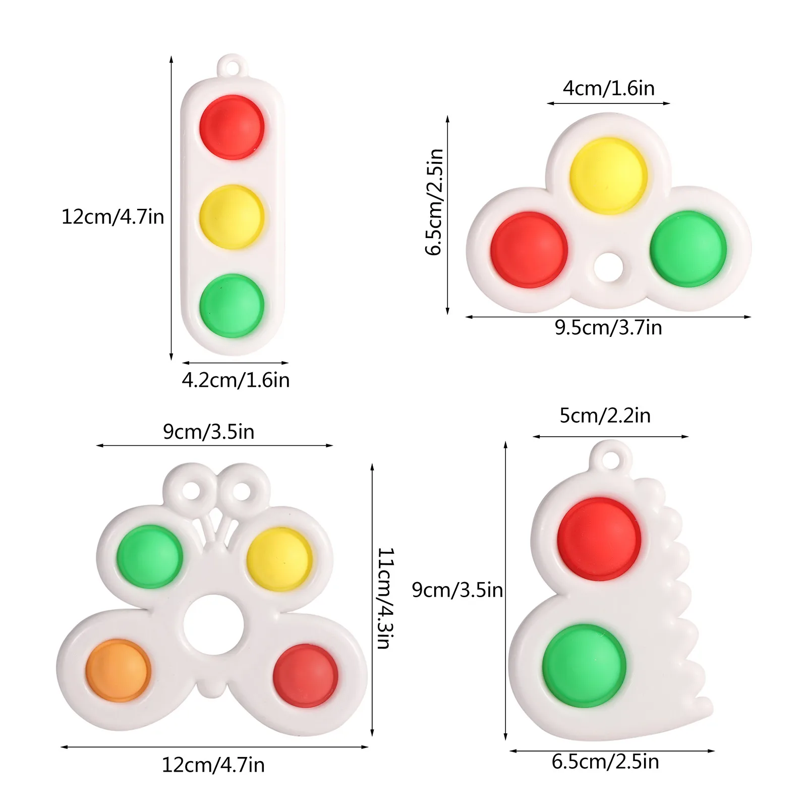 

New fidget toys Brain Fidget Dimple Simple Figet Toys Push Stress Relief Hand Toys Popit For Kids Adults Early Educational Toy