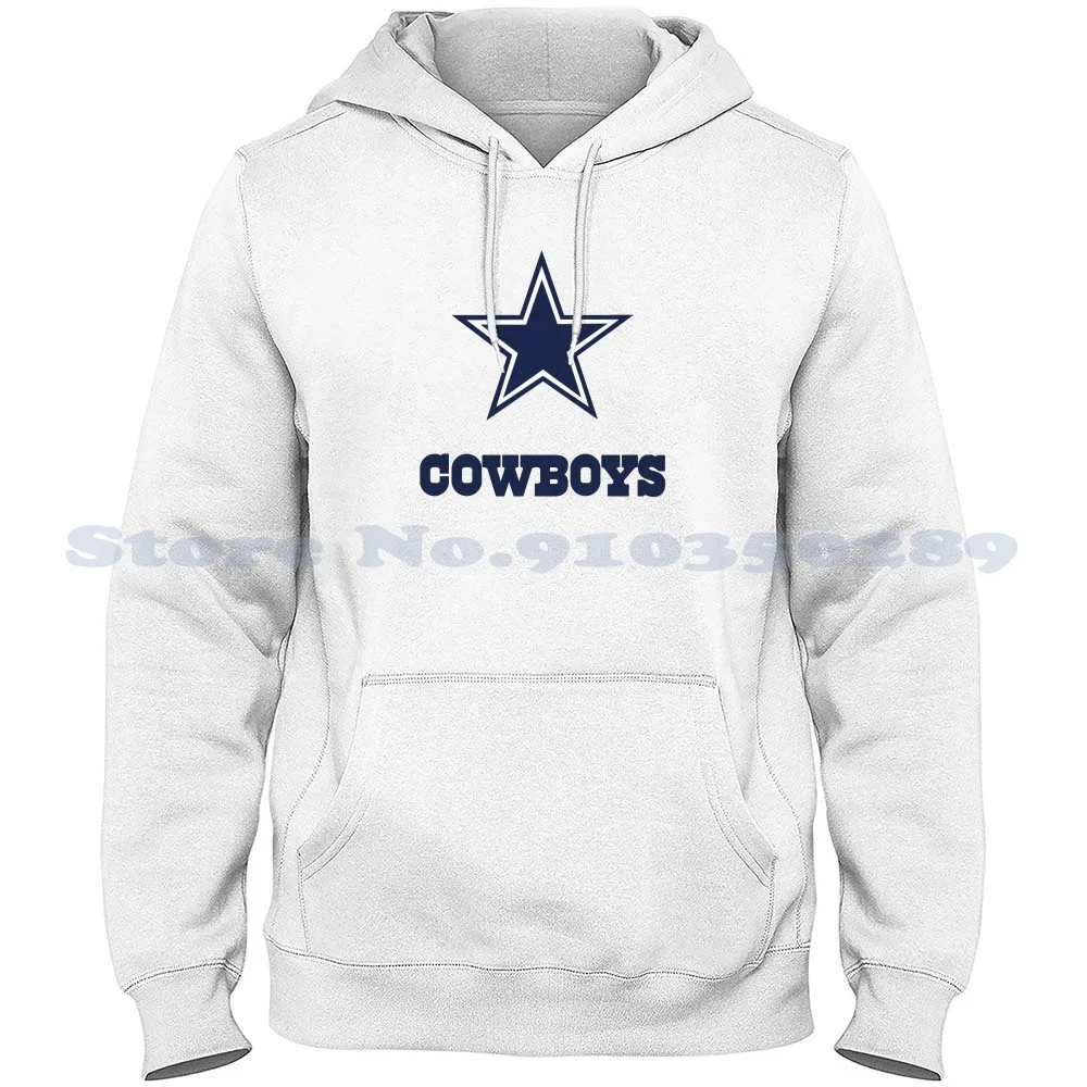 

Толстовка Cowboys с длинным рукавом и логотипом ковбоя Далласа