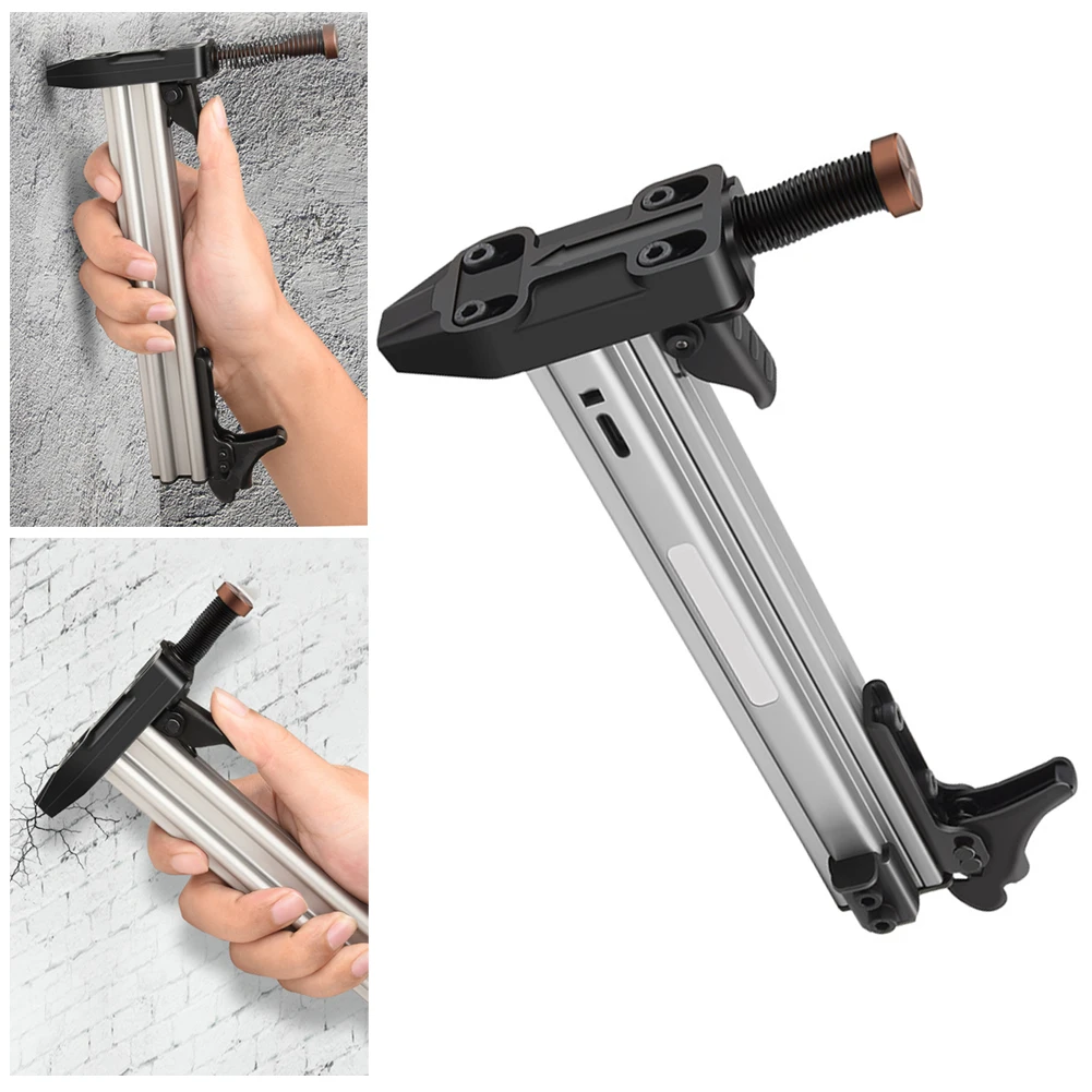 

Manual Pin Nailer Semi Automatic Cement Wall Nailing Stapler Home Decor Tool ST18 Power Tool Accessories Machine For Woodworking