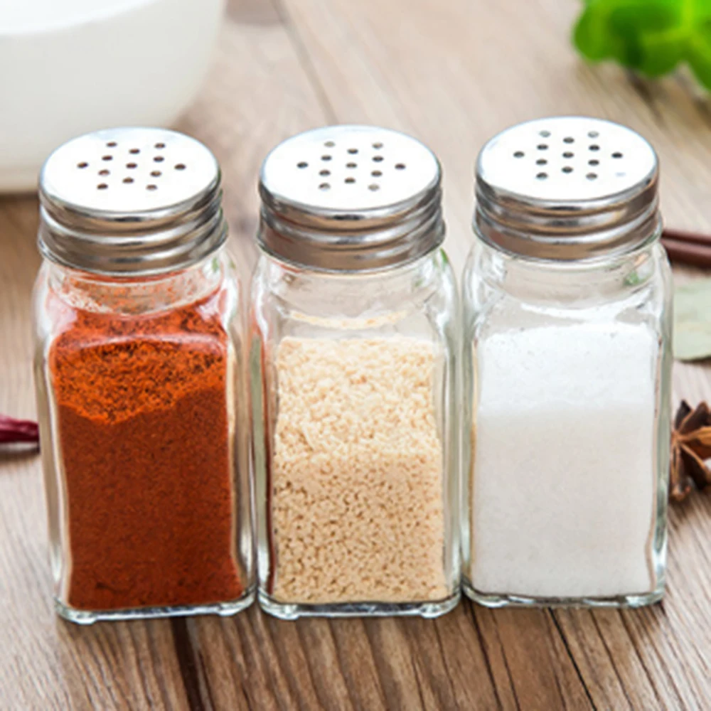 

1 Pcs Glass Seasoning Bottle BBQ Seasoning Bottle Kitchen Supplies