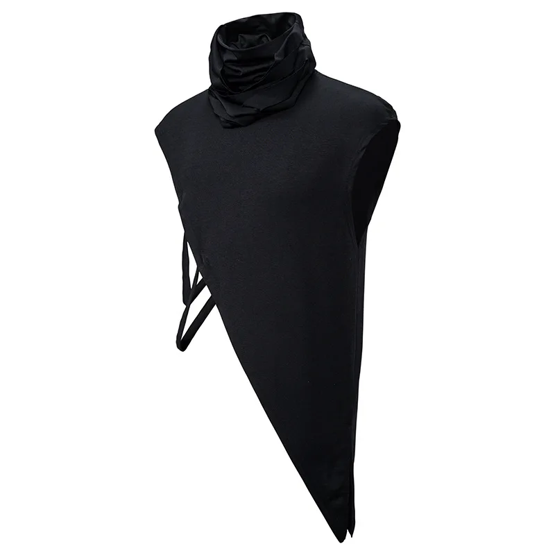 Жилет мужской LUCLESAM средневековый жилет с высоким воротником для представлений