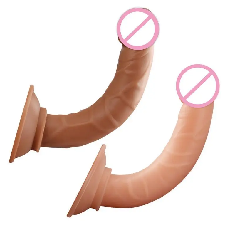 Большой реалистичный фаллоимитатор с присоской супер-огромный член для