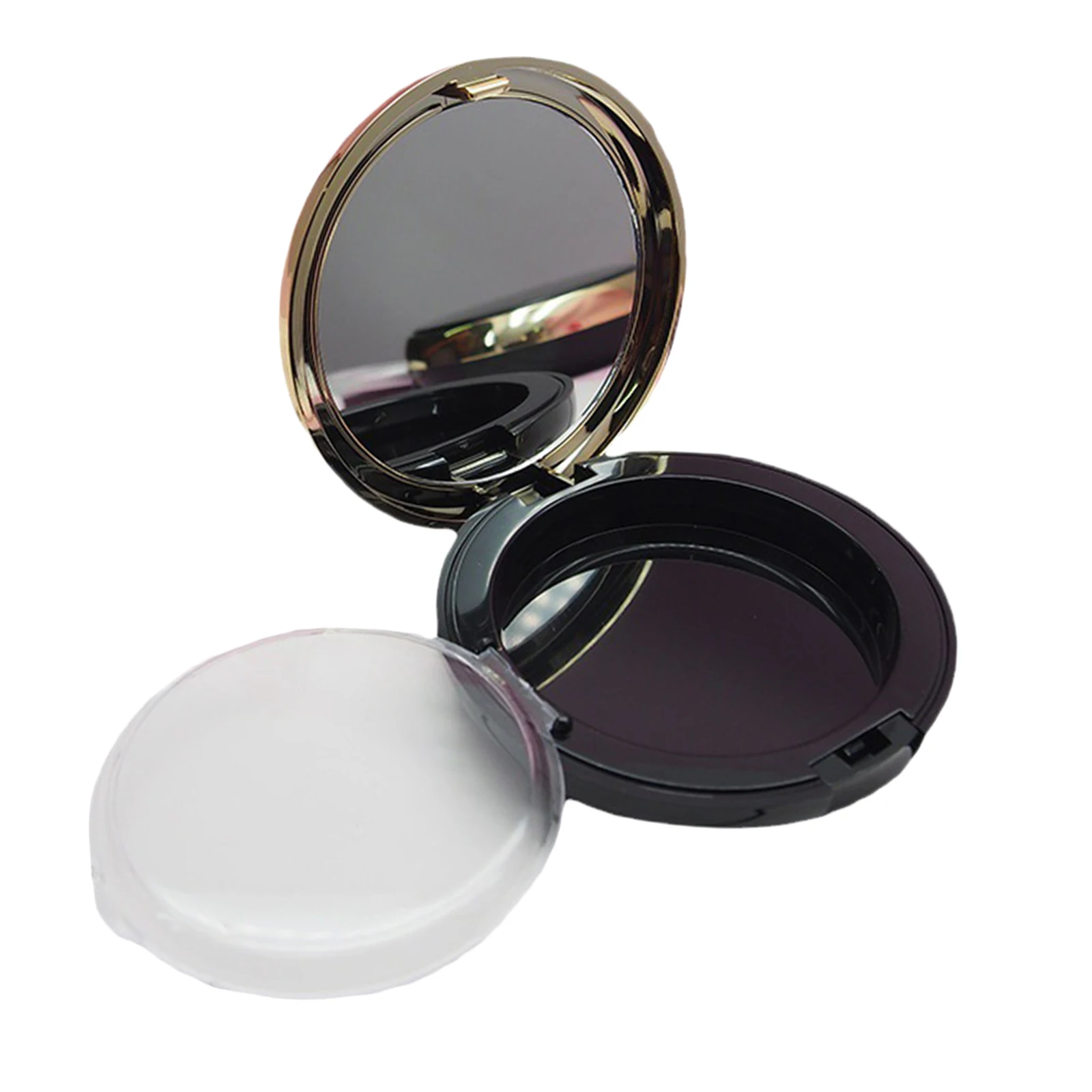 

Makeup Empty Highlighter Pressed Powder Lipstick Case Portable Container Lid