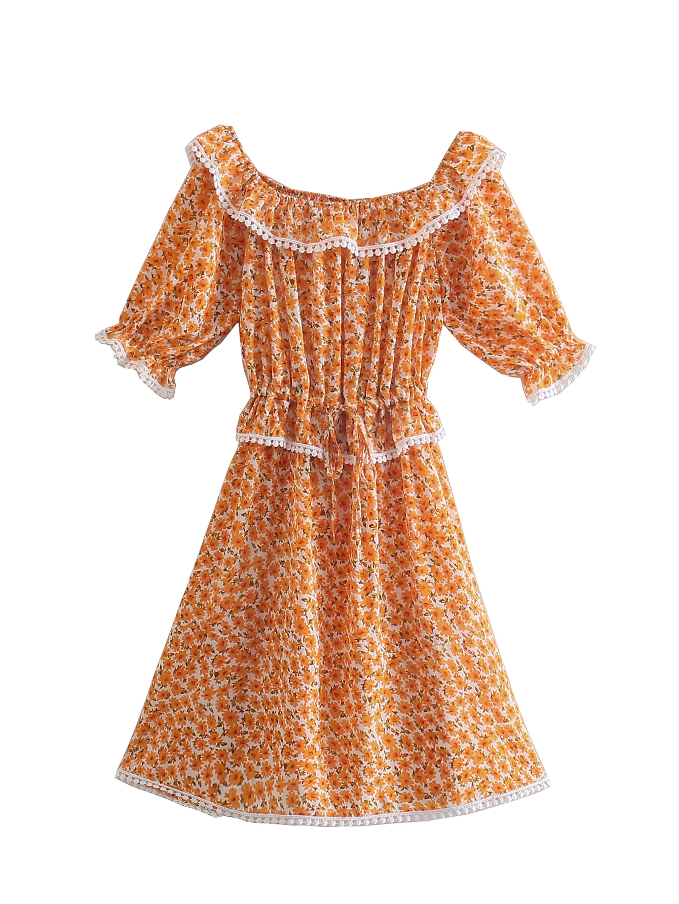 

JCÂ·KILIG Watermark Dress With Lace R8270