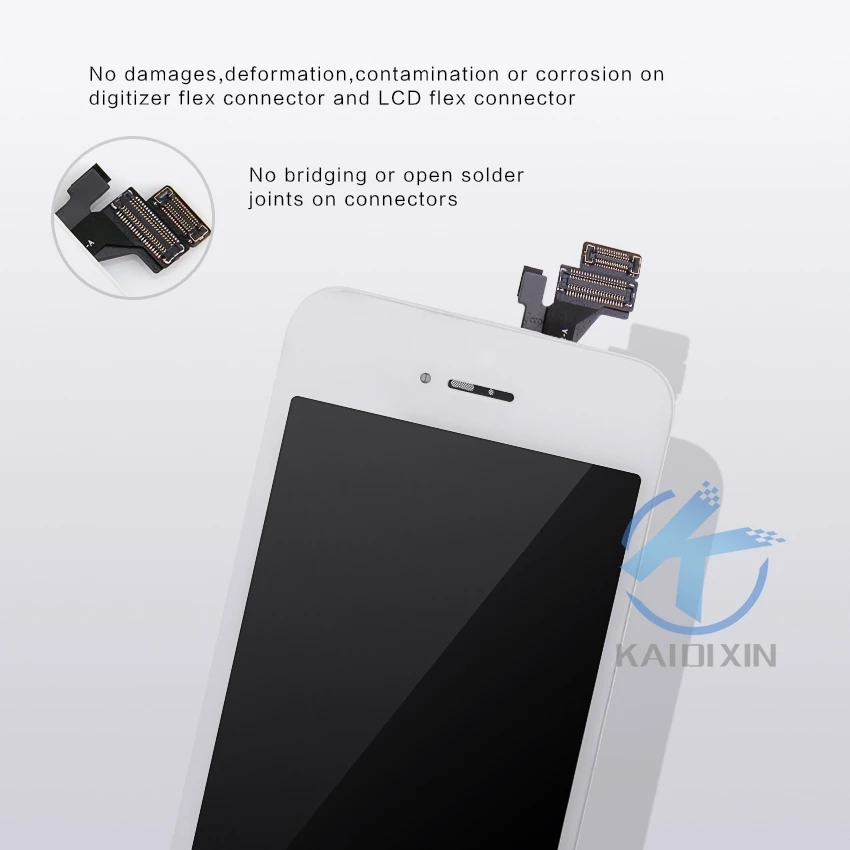 100% все тест без битых пикселей AAA качество ЖК дисплей для iPhone 5 дигитайзер сборка
