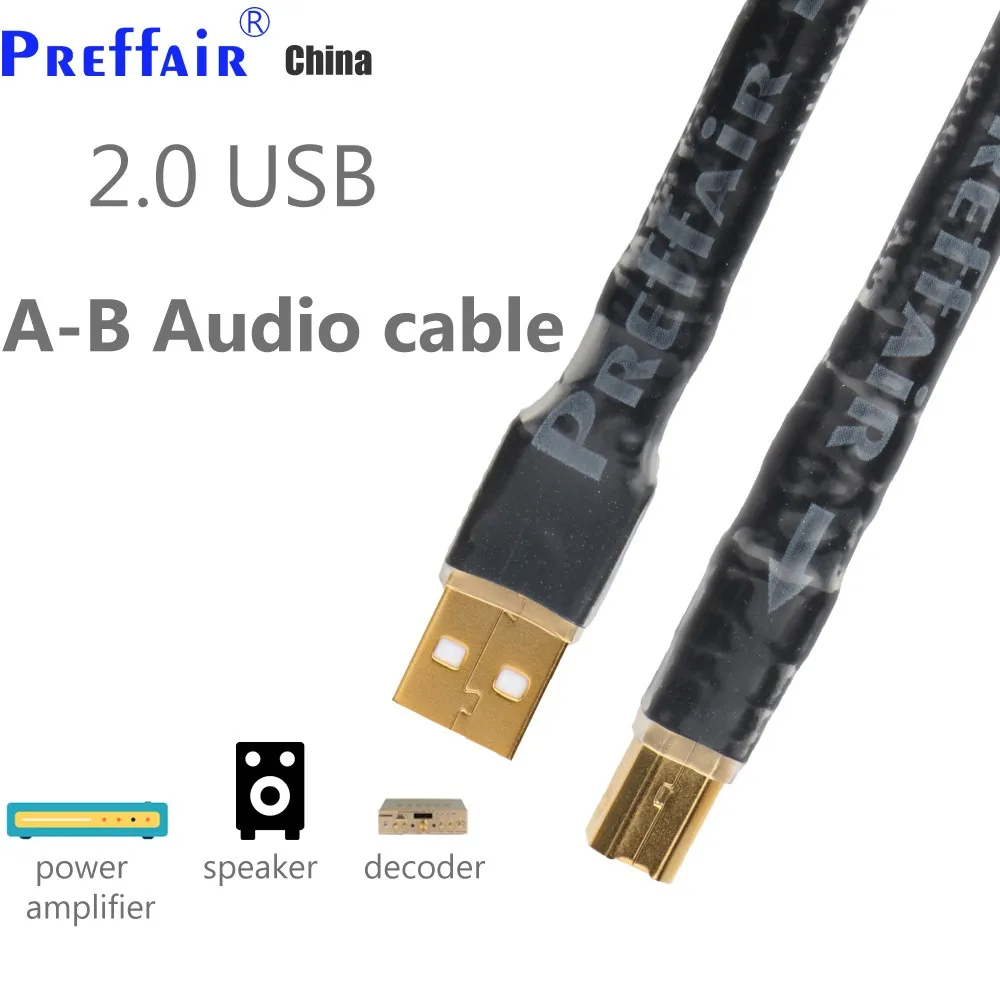 Qualidade para tipo a Cabo de Dados Usb de Alta x1 para Dac Preffiar-cabo Hifi