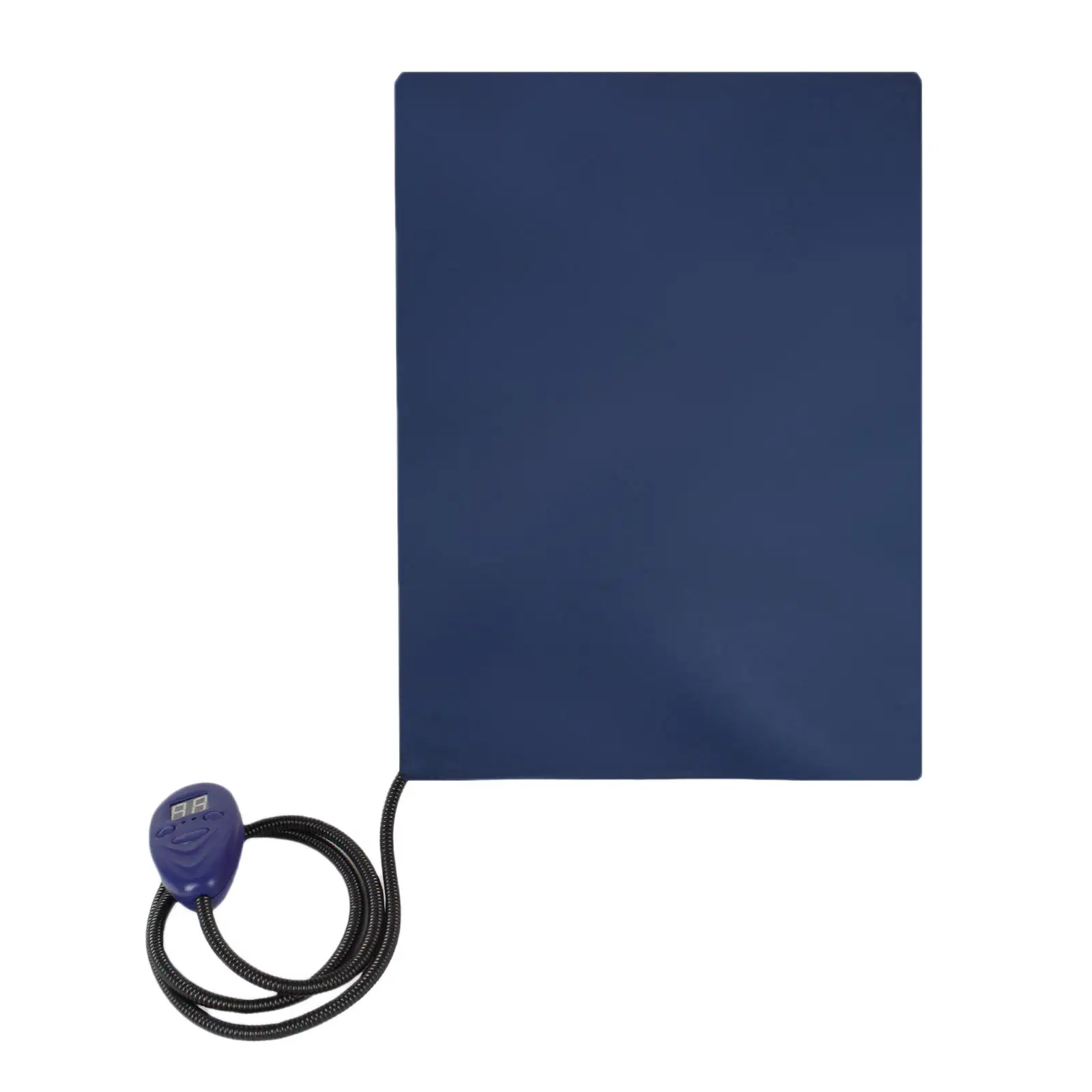 

Pet Electric Heating Pad Bed Blue Blanket Heated for Animal Whelping Cats