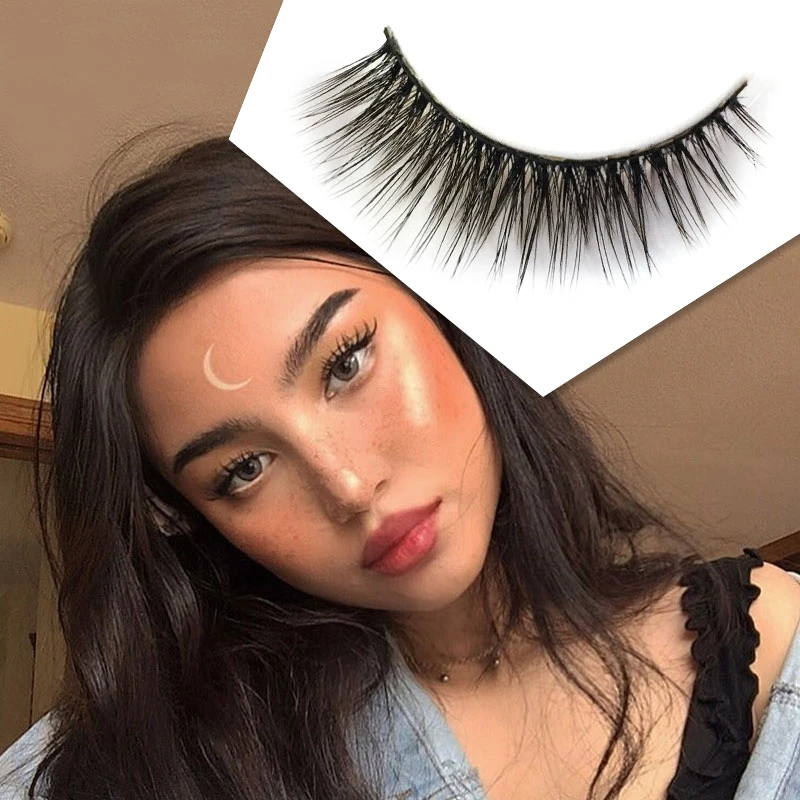 LTWEGO 5 пар пушистые ресницы из искусственной норки натуральные длинные накладные