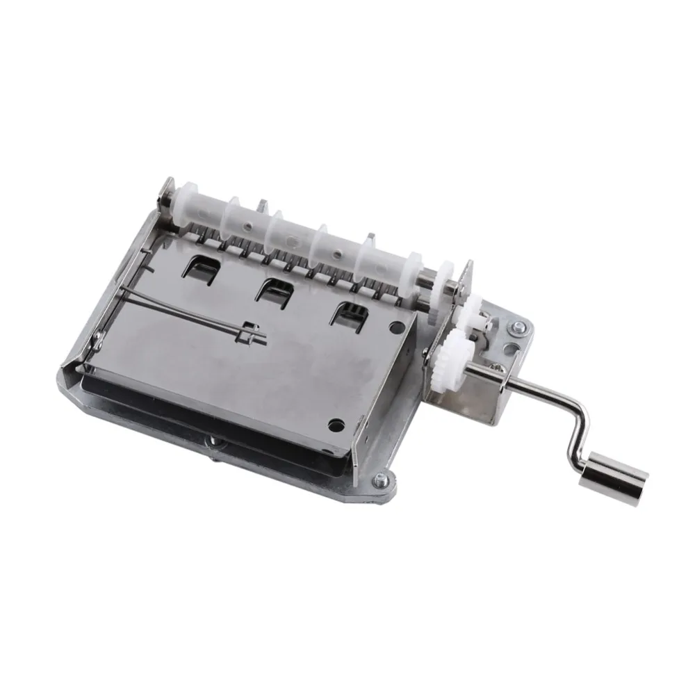 30 Note лента с рукояткой музыкальная шкатулка DIY ваши песни движение часть +