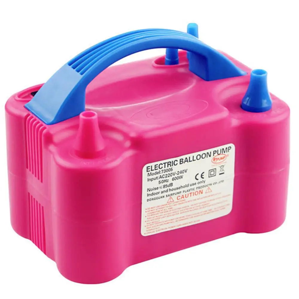 Портативный Электрический насос для накачивания воздушных шаров с вилкой Eu/US