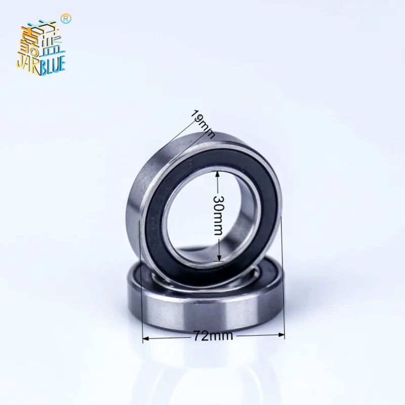 

5pcs High Quality 6306-2rs S6306-2rs Rubber Sealed Stainless Steel Deep Groove Ball Bearing 6306 S6306 2rs Rs 30x72x19mm