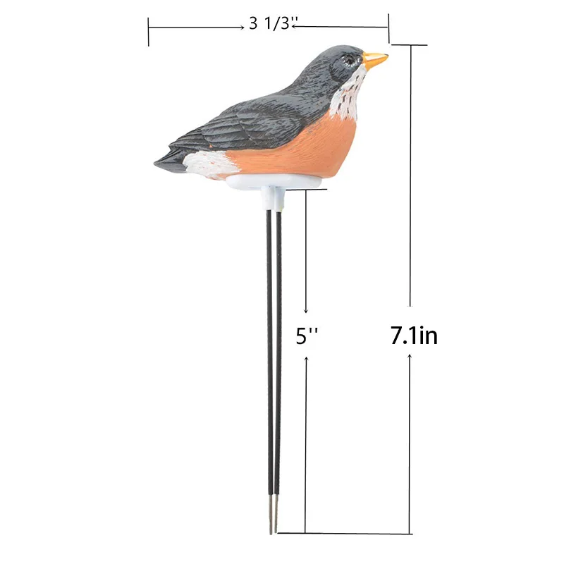 Soil Moisture Meter Watering Alarm Bird Plant Water Tester Hygrometer Sensor Gardening Tool Kit for Planter Remind Warinin | Инструменты