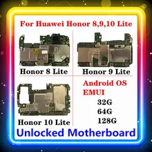 Для Huawei Honor 8 9 10 Lite материнская плата Android OS установленная система