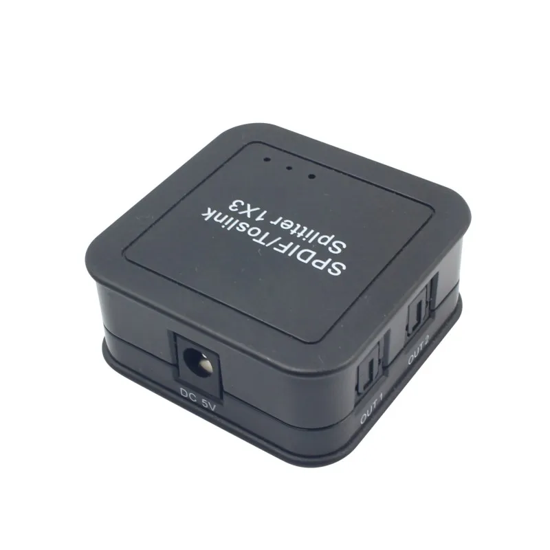 Цифровой оптический 1x3 1 вход 3 Mini SPDIF TOSLINK разделитель волокон выход аудио