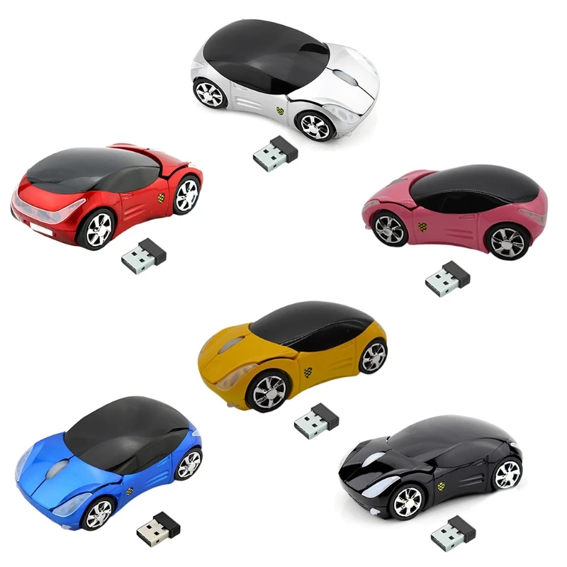 

Mouse Mini 2.4G Car Shaped Wireless Mice Cordless Portable Optical For Office Home School Gift Mouse Gamer Gaming Pc Gamer