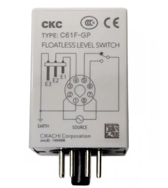 

Genuine C61F-GP level relay level controller AC220V