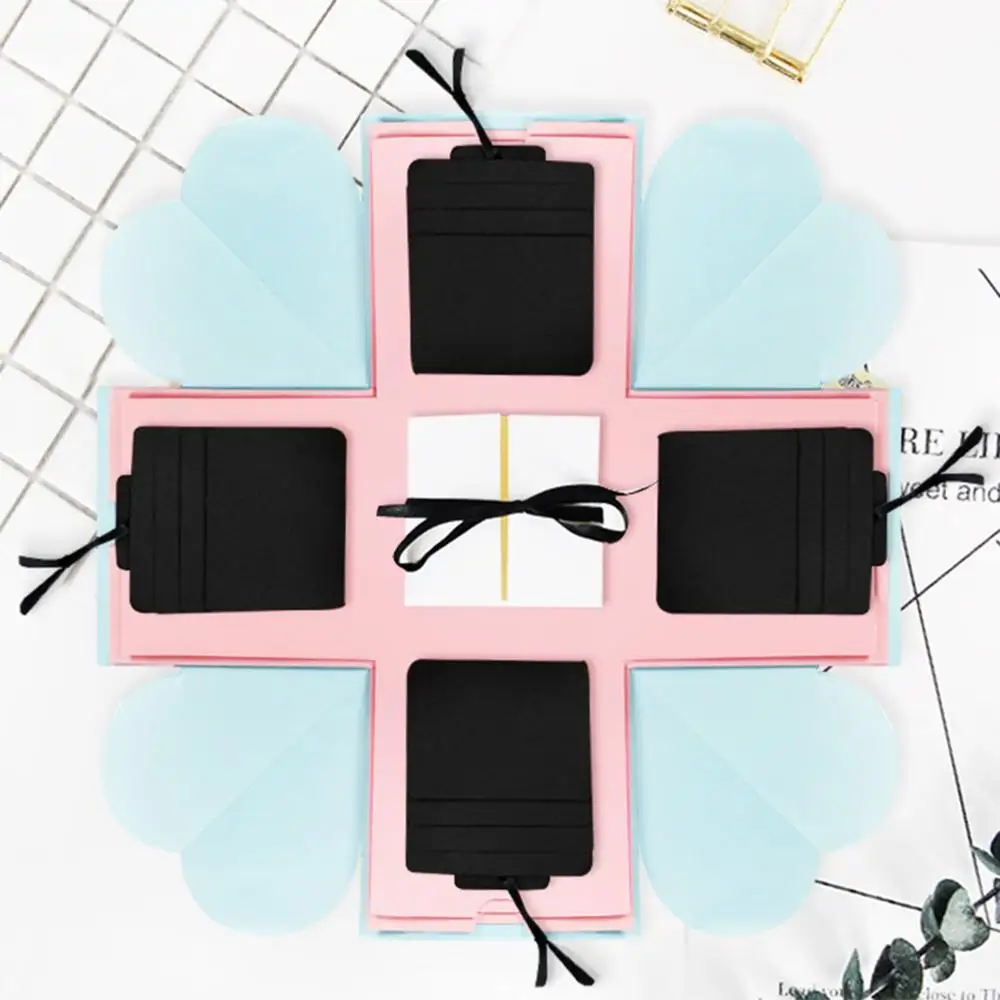 Фотоальбом ручной работы Explosion Box фотоальбом сделай сам подарок на день рождения