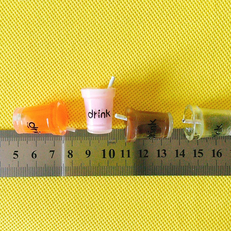 10 mixed cups 10 шт. Frappuccino/миниатюры искусственные напитки чашки/Искусственные бутылки/Сказочный Садовый Гном/Декор террариума/Декор кукольного дома - Цвет: 10 mixed cups