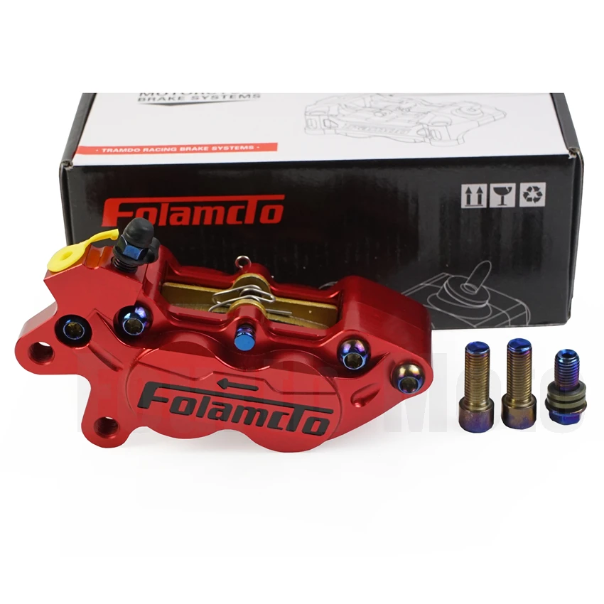 

Дисковый суппорт для мотоцикла, 40 мм, 4 поршня 4*30 мм, ЧПУ диски, суппорт, насос для Yamaha Kawasaki Suzuki, модификация Hf6 Frando