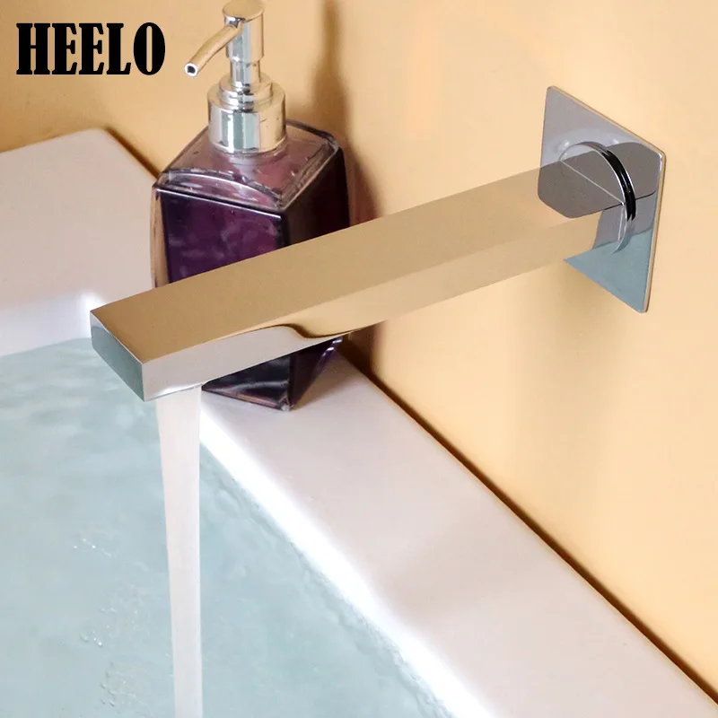 Настенный скрытый душ с 4 точками зубья наружная квадратная рафинированная