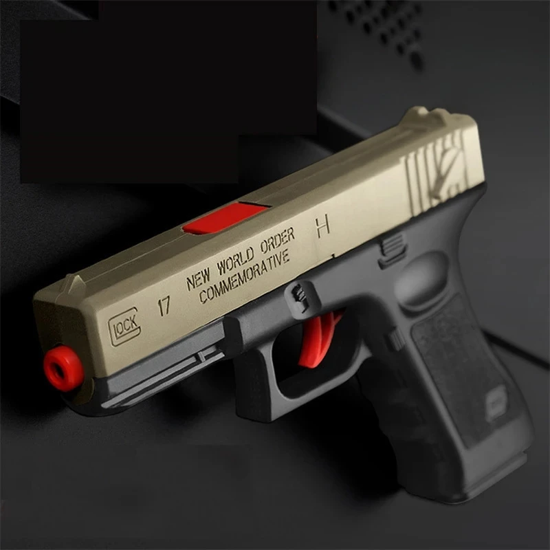 2 шт. пластиковый гелевый мяч пистолет Glock 17 1911 водяные пули игрушки для мальчиков