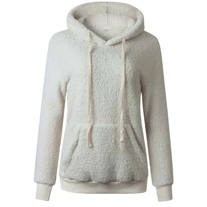 

2020 Winter Warm Sweatshirt Women Thicken Hoodie Sweatshirt Female Autumn Womens Hoodies Hoody Ladies Pullover Sweatshirt