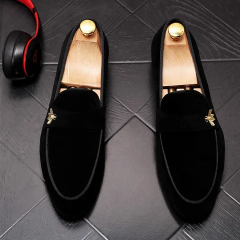 Высококачественная дизайнерская дышащая мужская обувь, лоферы, обувь с вышивкой, Мужская Роскошная обувь для вождения b86