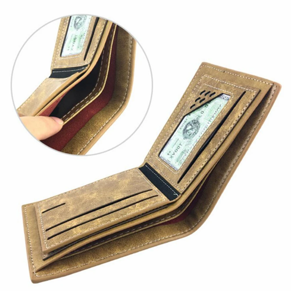 

Bifold PU Hidden Discount Wallet Anime Sword Art Online SAO Men's Leather Note Compartment Coin Photo Credit Cards Holder Purse