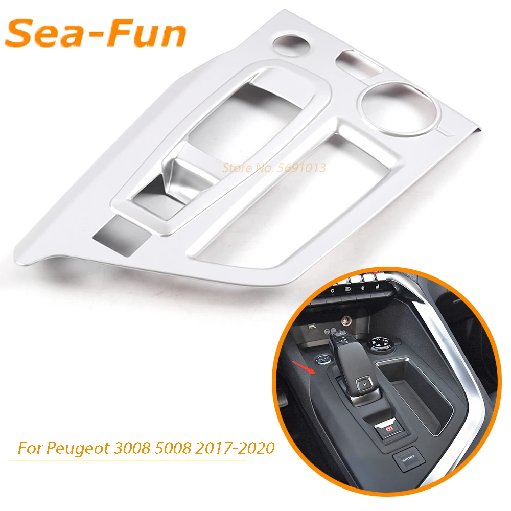 

Подходит для Peugeot 3008 5008 2017 2018 2019 2020 внутренняя Передняя центральная консоль переключатель передач декоративная наклейка крышка автомобильн...