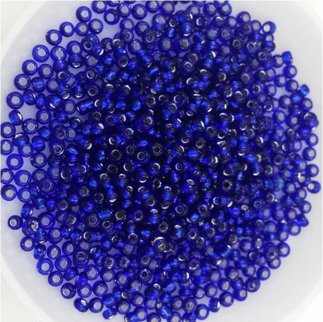 royalblue 1200 шт 2 мм рисовые бусины ручной работы вышитые детские игрушки подарок для девочек Вышивка крестом взрослый Набор Дети DIY ремесла игрушка с бисером Новинка - Цвет: royalblue