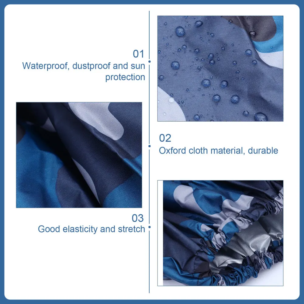 

1Pc Kayak Cover Anti-UV Waterproof Canoe Storage Protector for Canoe of 3.1-3.5 Meters (Assorted Color)