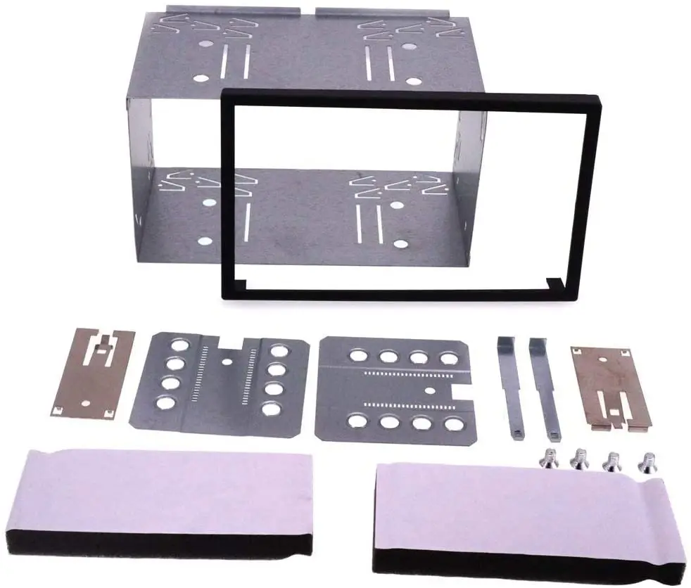 

Universal Car Double Din Fitting Cage Universal 2-DIN Einbaurahmen YHTK002