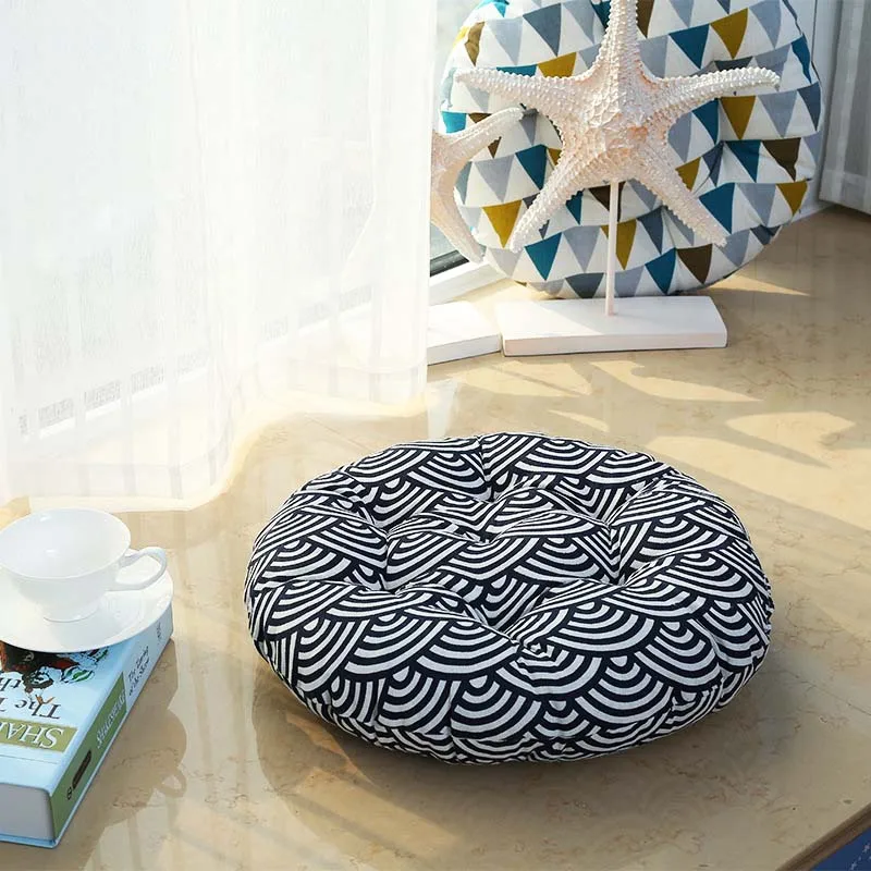 Подушка для сиденья с принтом японский кошачий хвост ортопедический коврик