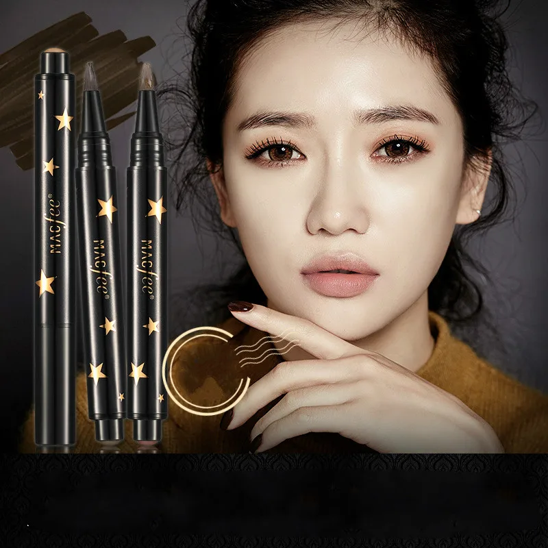 Воздушная подушка карандаш для бровей водонепроницаемый без макияжа пятен