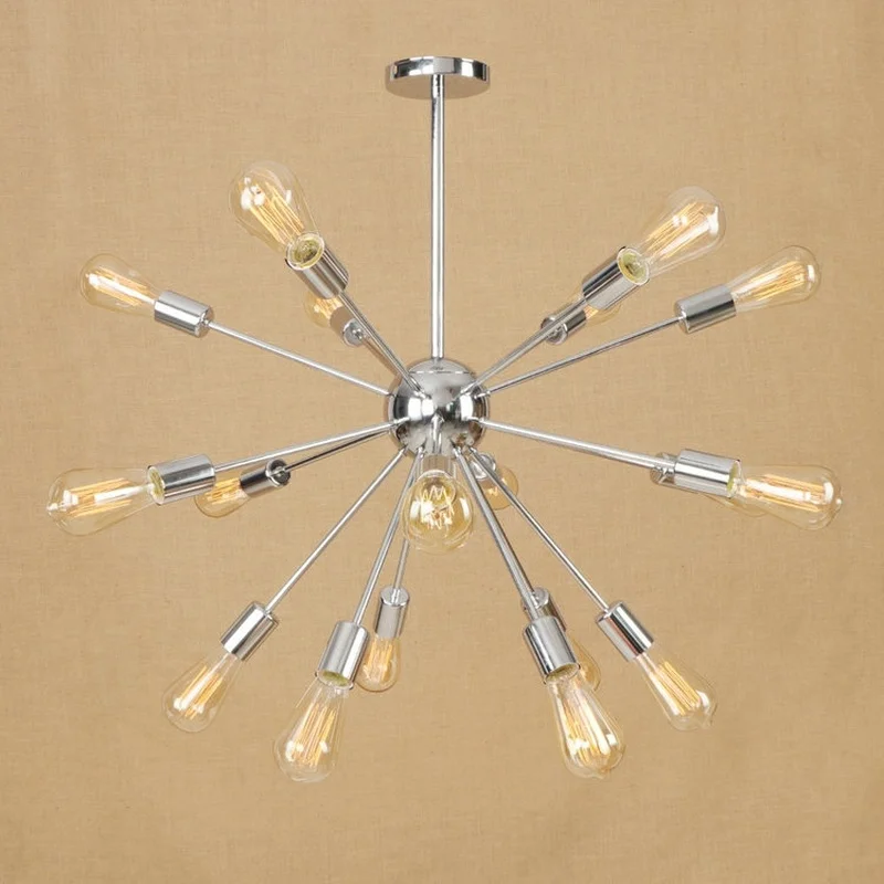 Подвесной светильник в современном европейском стиле потолочный со спутником