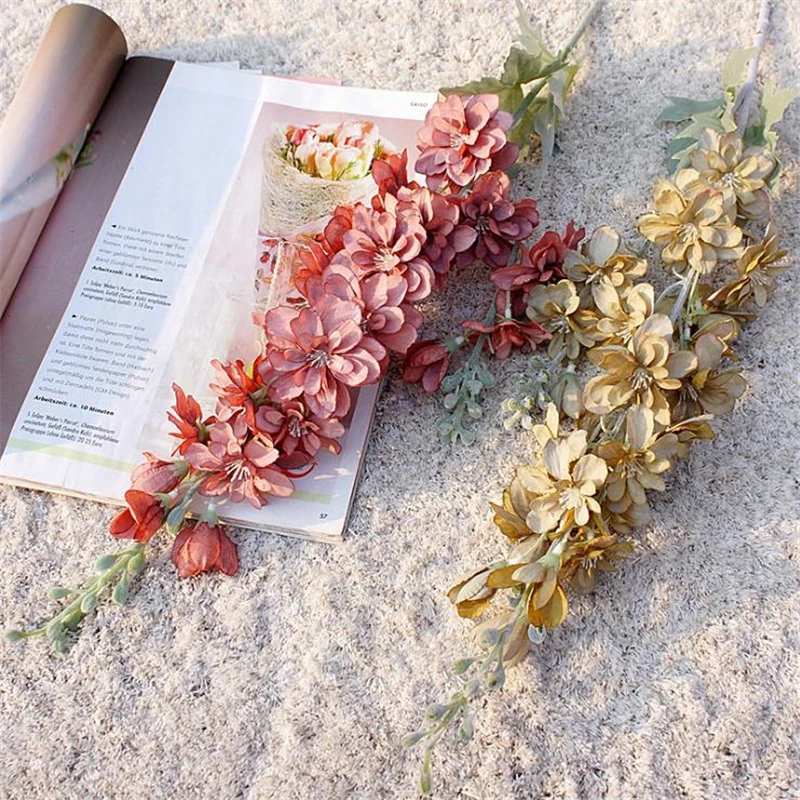 1 шт. букет цветов для украшения дома 19 цветов|Искусственные и сухие цветы| |