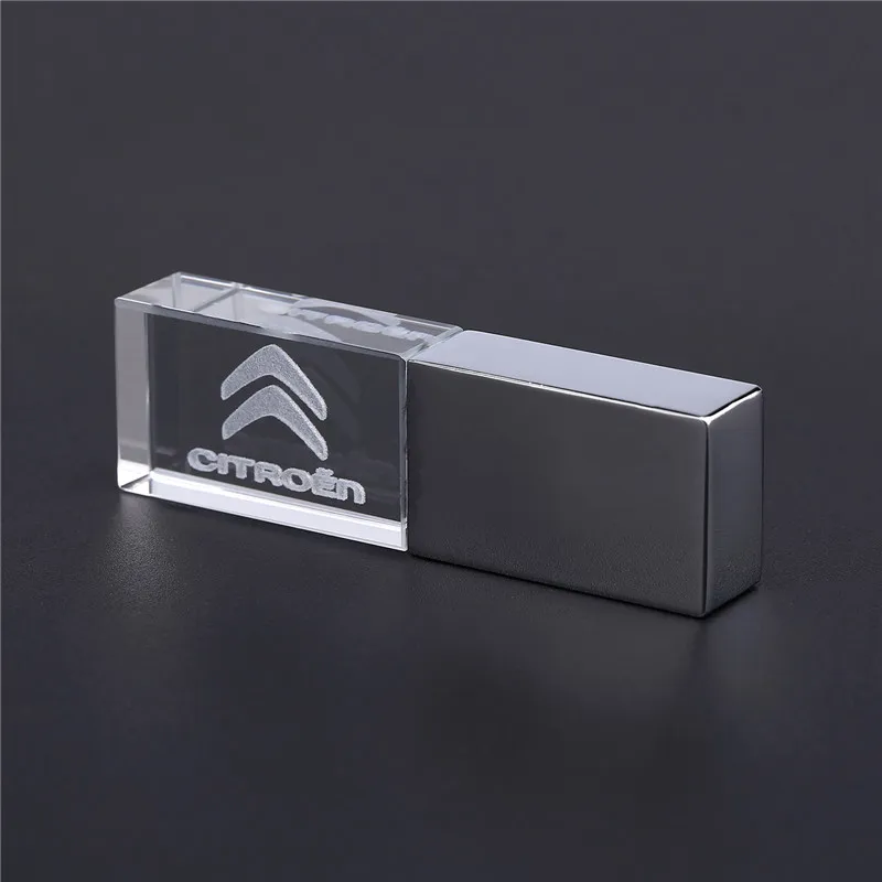 white JASTER citreon crystal+ металлический USB флеш-накопитель 4 ГБ 8 ГБ 16 ГБ 32 ГБ 64 ГБ 128 Гб Внешняя карта памяти u диск - Цвет: white