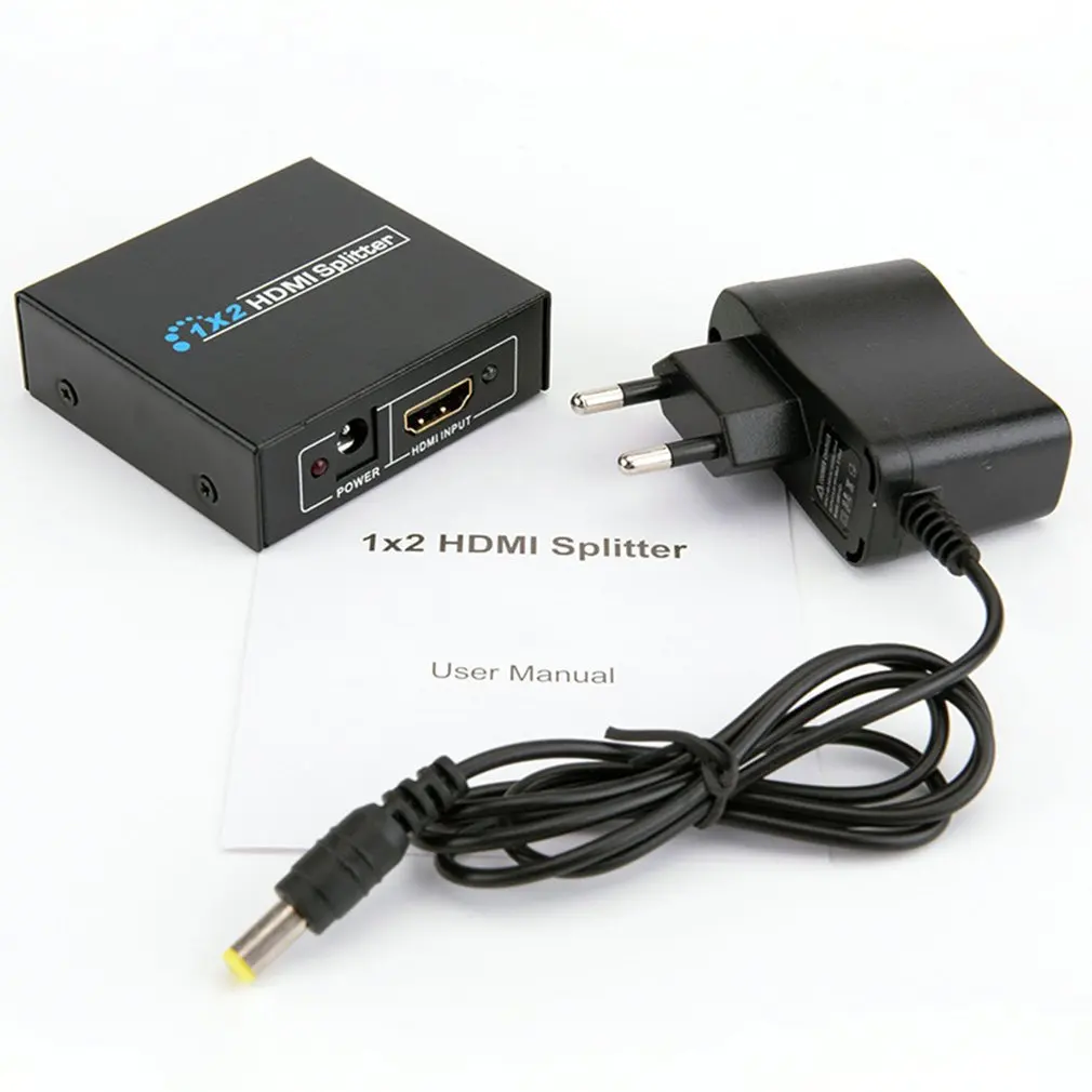 1x2 HDMI переключатель сплиттер порт авто коммутатор Поддержка 3D Полный HD1080P для ПК
