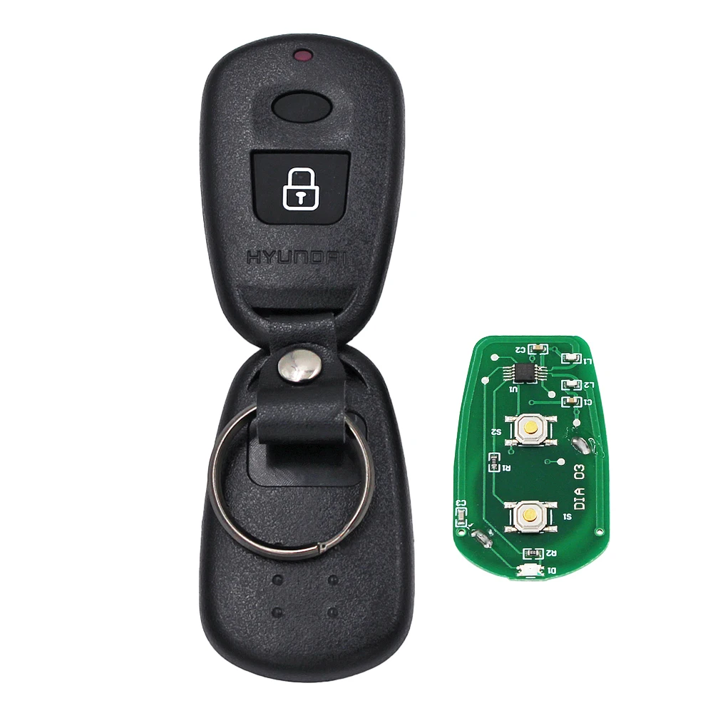 2 кнопки полный пульт дистанционного управления автомобильный смарт ключ брелок