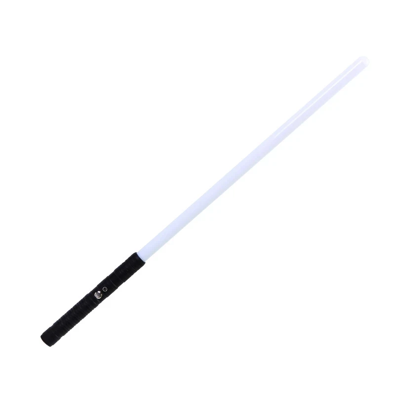 

Metal Handle RGB Lightsaber Light Saber Two In One LED Laser Sword 7 Colors Change Sound Full Cosplay Stage Props Bulk goods