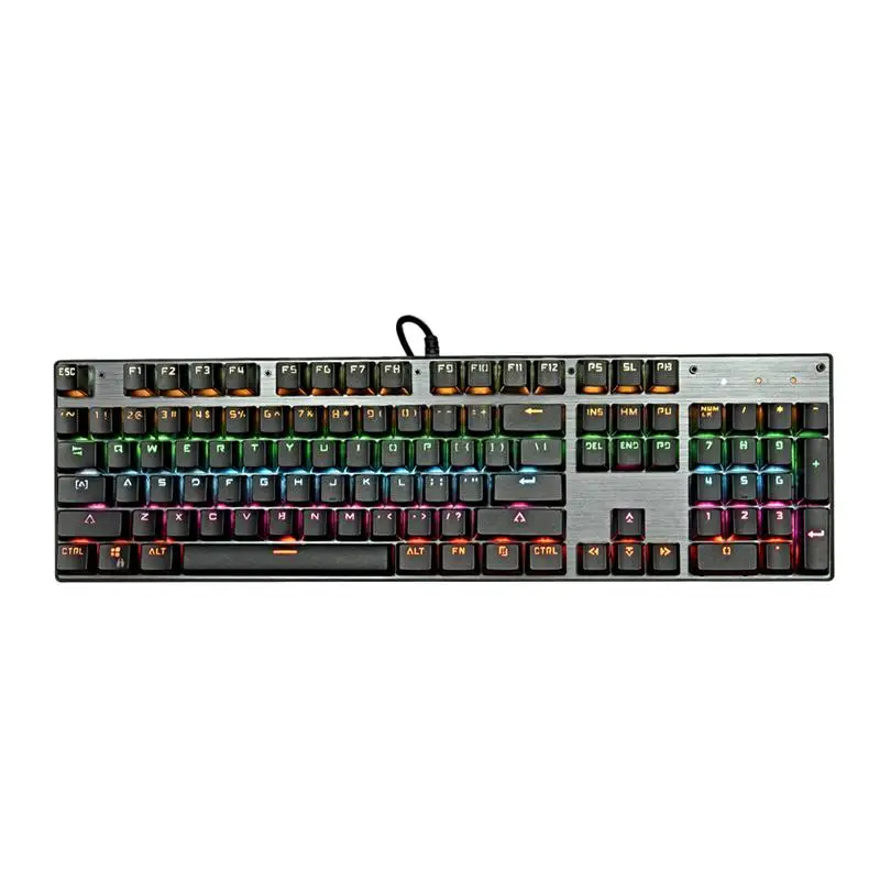 

104 Keys RGB Backlight Keyboard Wired Backlight Gaming Mechanical Keyboard