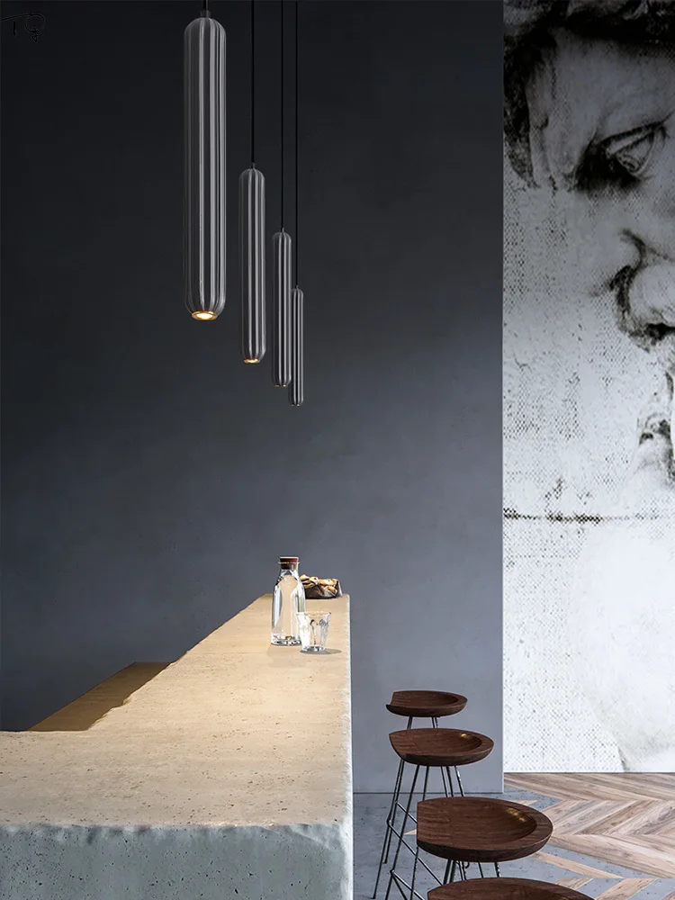 

Colorful Luffa Pendant Lights Nordic INS Macaroon Minimalist Led Hanging Lamp Restaurant Dining Room Bar Studio Light Fixtures