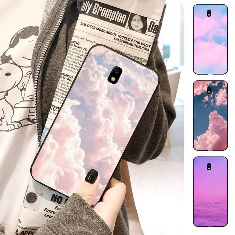 Фото Цветной чехол для телефона DIY с облаком Samsung J2 J200 J4Plus J5Prime J6 J7 J2prime J2Pro | Мобильные