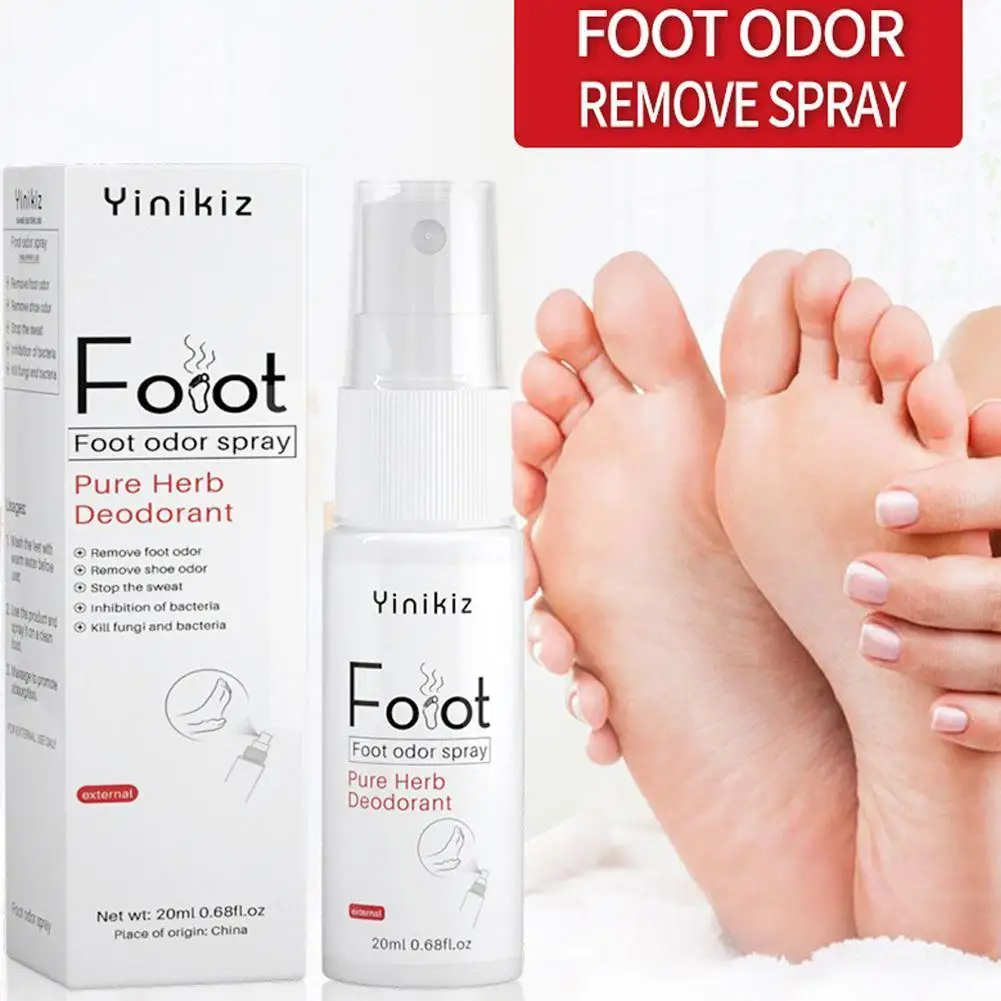 

Foot Odor Spray Antibacterial Shoe Sock Deodorant Spray Anti-Itch Anti-Fungi Antiperspirant Feet Serum Liquid Feet Care Spray