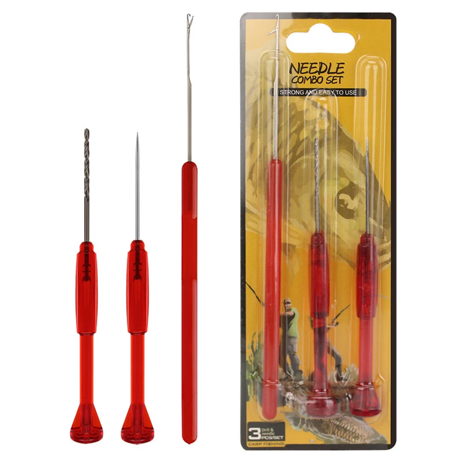 3 в 1 для рыбалки на карпа такелаж набор игл приманок шт. инструментов приманка
