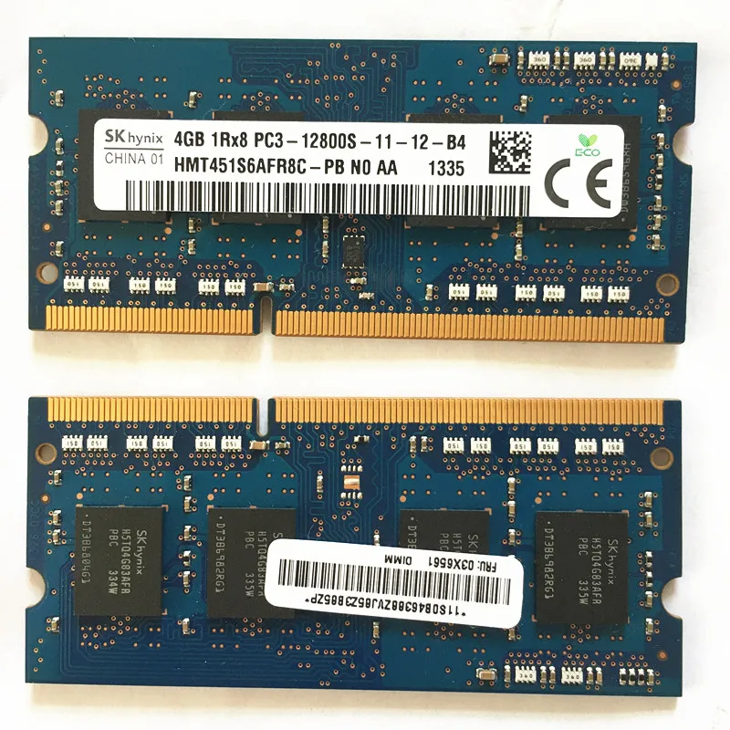 SK hynix DDR3 Оперативная память 4 Гб PC3 12800S 11 1600 МГц памяти ноутбука 1 5 V|Оперативная