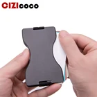 Держатель для карт с защитой от радиочастотной идентификации, алюминиевый защитный чехол для карт, металлический кошелек