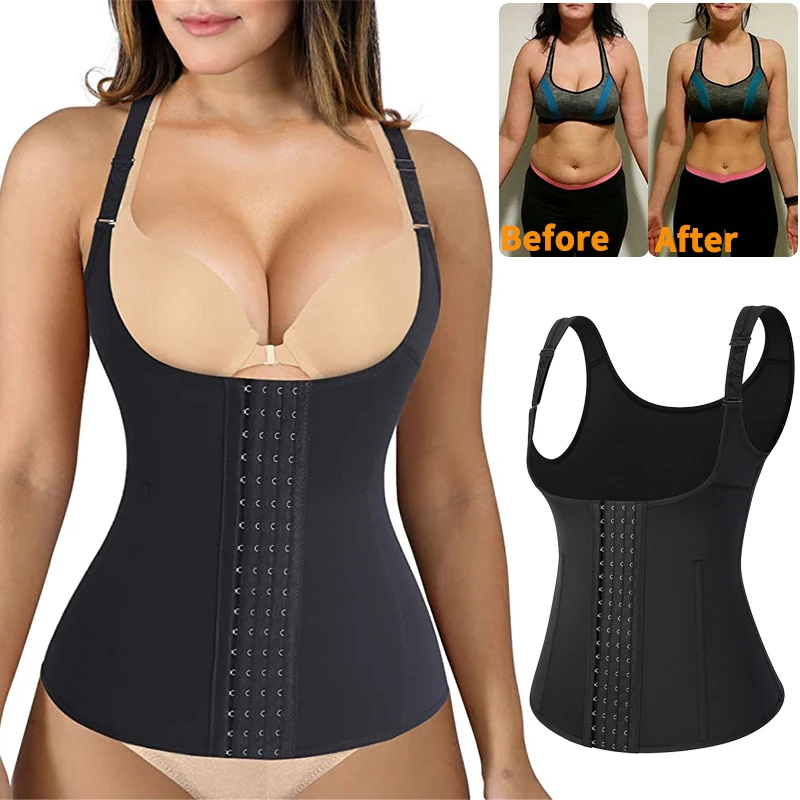 

Waist Trainer Shaperwear Tops Women Slimming Tummy Control Belt Waist Cincher Body Shaper Fajas Modeling Strap Reductive Girdle